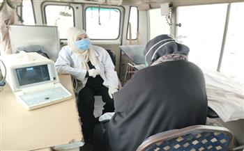«صحة المنيا»: الكشف على 1627 مواطن خلال قافلة طبية بقرية بني حسن الشروق 