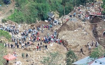 ارتفاع حصيلة ضحايا انهيار أرضي في جنوب الفلبين إلى 92 شخصا