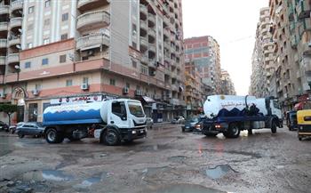 محافظ الإسكندرية: تواجد ميداني للأجهزة التنفيذية للتعامل مع تداعيات الطقس