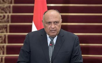 وزير الخارجية يؤكد حرص مصر على سلامة واستقرار لبنان
