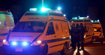 مصرع وإصابة 8 في حادث على صحراوي المنيا