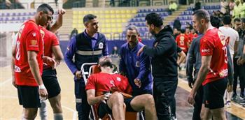 أشعة لـ محسن رمضان لاعب الأهلي بسبب إصابة الركبة