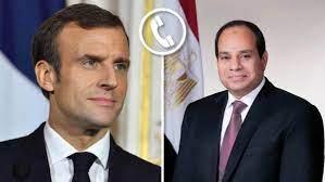 الرئيس السيسي يؤكد لنظيره الفرنسي موقف مصر القاطع برفض تهجير الفلسطينيين