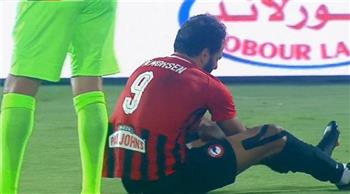 فيوتشر يعلن إصابة مروان محسن بقطع في الرباط الخارجي للركبة