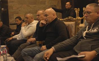 جهاز منتخب مصر يحضر مباراة بيراميدز والاتحاد السكندري 