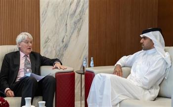 صندوق قطر للتنمية يبحث التعاون الإنساني مع بريطانيا 