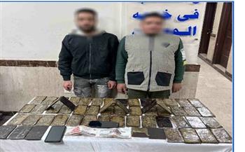سقوط 4 تجار مخدرات بحوزتهم 56 طربة حشيش في القاهرة 