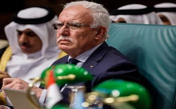 وزير الخارجية الفلسطيني: لا بد من إنهاء الحصانة الإسرائيلية