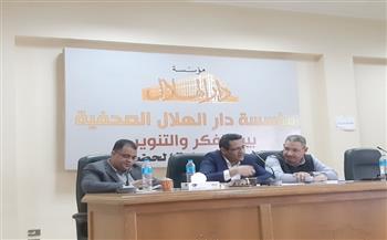 خالد البلشي يوضح جهود مجلس نقابة الصحفيين في ملف الإسكان (صور)