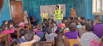 للأطفال.. ورشة توعوية عن مخاطر القمامة بمركز تنمية منشأة ناصر