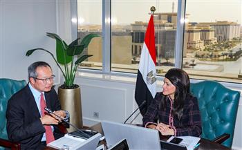 رانيا المشاط تبحث مع نائب رئيس مجموعة البنك الدولي التعاون في المشروعات الخضراء 