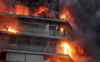 مصرع وفقدان 23 شخصا في حريق بمبنى سكني بإسبانيا