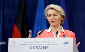 رئيسة المفوضية الأوروبية: مُهتمون بإعادة بناء قدرات أوكرانيا التصديرية نحو العالم