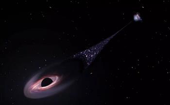 انفجار ثقب أسود ضخم يتسبب بتشكيل قلادة سماوية