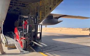 وصول طائرتين سعوديتين إلى العريش لإغاثة غزة 