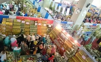 افتتاح منافذ أهلًا رمضان لبيع المواد الغذائية واللحوم بأسعار مخفضة في أسيوط 