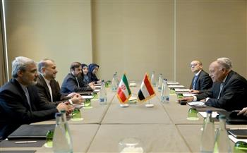 وزير الخارجية يلتقي نظيره الإيراني على هامش اجتماعات مجلس حقوق الإنسان بجنيف 