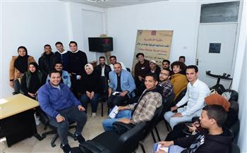 سفارة المعرفة بجامعة سوهاج تنظم ورشة تعريفية لطلاب من أجل مصر