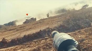 «القسام» تستهدف ناقلة جند إسرائيلية شرقي خان يونس 