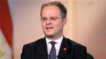 سفير بريطانيا: نحرص على دعم جهود مصر للارتقاء بمستوى الخدمات الصحية 
