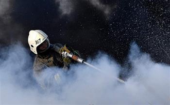 حريق في تسرب للوقود بفولجوجراد جنوبي روسيا