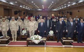 محافظ بورسعيد وقائد الدفاع الشعبي يشهدان فعاليات التدريب المشترك لمجابهة الأزمات 
