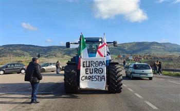 احتجاجات المزارعين تقترح من روما 