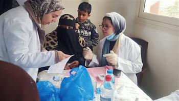 جامعة الإسكندرية تنظم قافلة طبية إلى قرية الوادي بكينج مريوط