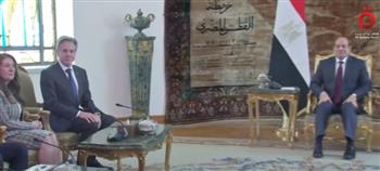 لقطات من لقاء الرئيس السيسي بوزير الخارجية الأمريكي «فيديو»
