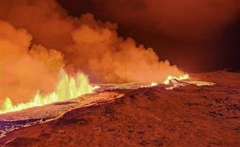 آيسلندا تتعرض لثوران بركاني مجددًا