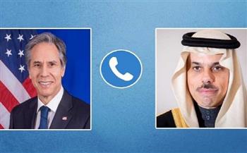 بلينكن يبحث هاتفيا مع نظيره السعودي الأوضاع في غزة