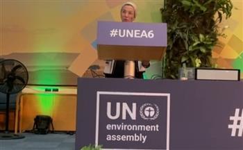 وزيرة البيئة تلقى كلمة مصر في مشاركتها باجتماع الجمعية العامة للأمم المتحدة 