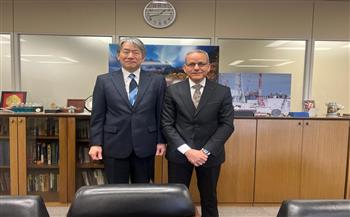 رئيس «هيئة الرقابة النووية» يلتقي نظيره الياباني لبحث أوجه التعاون المستقبلية بين الجانبين 