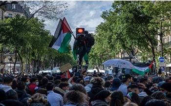 مظاهرات في مارسيليا لدعم الفلسطينيين