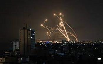 حزب الله يطلق رشقة صاروخية شمال إسرائيل