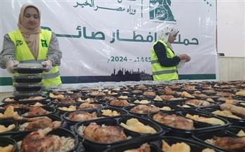 «مصر الخير» بأسيوط توفر وتجهز 66 ألف وجبة إفطار وسحور خلال رمضان