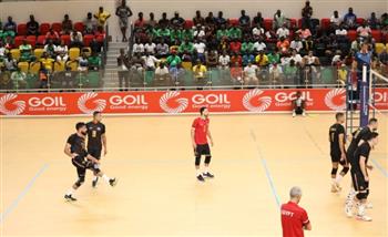 منتخب الطائرة يهزم الكاميرون في مباراة مثيرة بدورة الألعاب الإفريقية