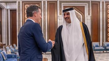 تطورات حرب غزة وتعزيز التعاون يتصدران لقاء أمير قطر ورئيس الوزراء البلجيكي