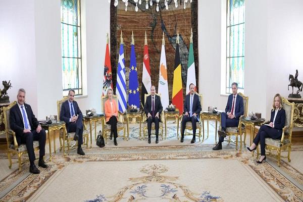 مرحبًا بكم في مصر.. كلمة الرئيس السيسي الافتتاحية بالقمة المصرية الأوروبية
