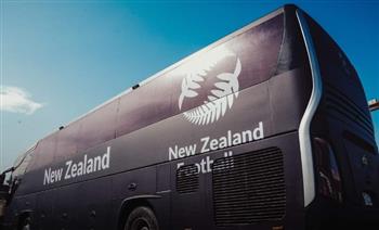 تصميم حافلة منتخب نيوزيلندا استعدادا لبطولة كأس عاصمة مصر 
