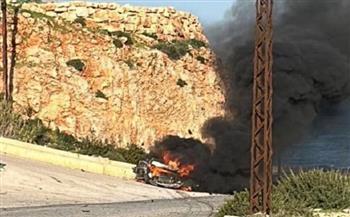 وكالة الأنباء اللبنانية: طائرة مسيّرة إسرائيلية تستهدف سيارة على طريق الناقورة جنوبي لبنان