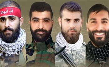 حزب الله ينشر أسماء وصور 4 من عناصره رحلوا في قصف إسرائيلي جنوب لبنان
