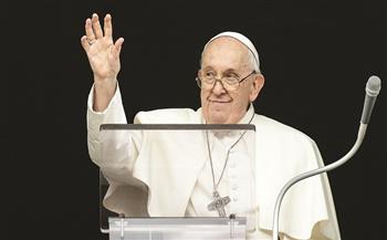 البابا فرنسيس يستقبل المستشار الألماني في الفاتيكان