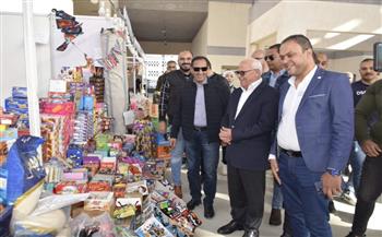 محافظ بورسعيد يتفقد معرض «أهلا رمضان» المقام داخل بازار بورسعيد الجديد 