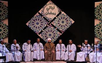 فرق الإنشاد الديني والسيرة الهلالية تقدم عروضها بليالي رمضان بروض الفرج