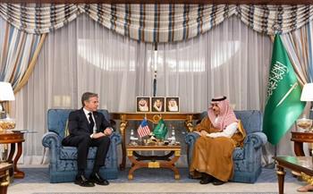 وزيرا خارجية السعودية والولايات المتحدة يبحثان تطورات الأوضاع في غزة