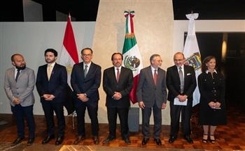 سفير مصر في المكسيك يشارك في الاحتفال بانتهاء عمل البعثة المكسيكية للمصريات في مصر