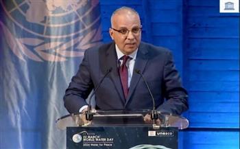 ندرة المياه وتغير المناخ.. وزير الري: مصر تعد مثالا للبلدان تواجه تحديات مزدوجة 