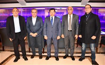 وزير الرياضة يشهد افتتاح بطولة كأس عاصمة مصر ضمن سلسلة الفيفا بين منتخبنا الوطني ونيوزيلاندا 