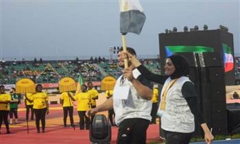 مصر تتسلم علم دورة الألعاب الإفريقية 